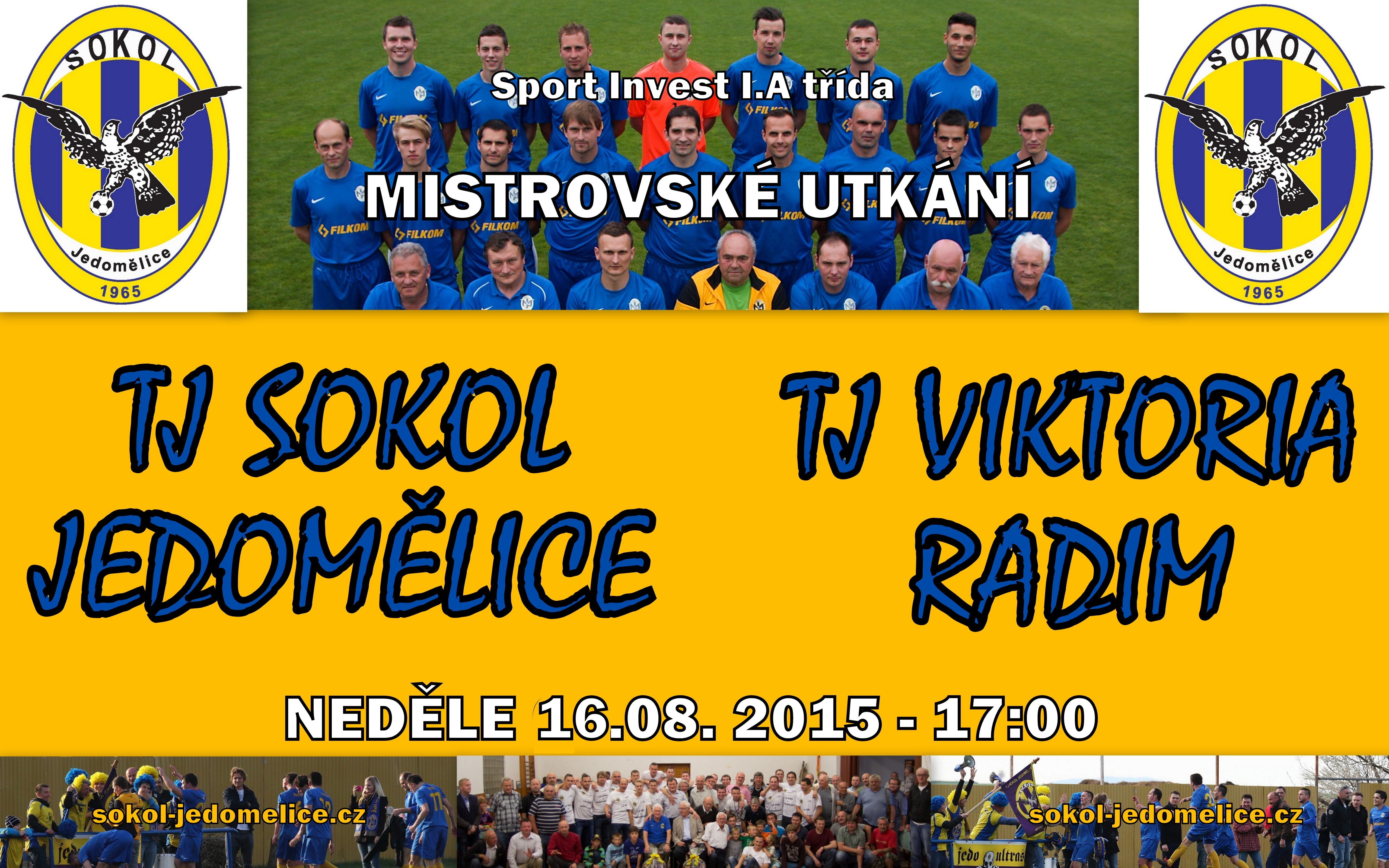 Poprvé doma! Přijďte na Radim!
